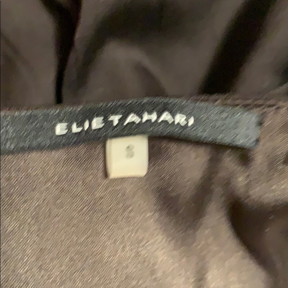 New Elie Tahari SILK size small ornate - Picture 9 of 10